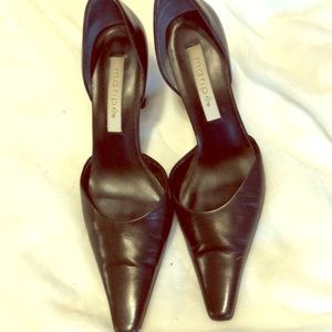 Black sexy high heels